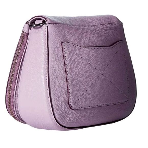 Auth Marc Jacobs Lilac Purple Leather Recruit Small Nomad Crossbody Bag - Picture 3 of 7